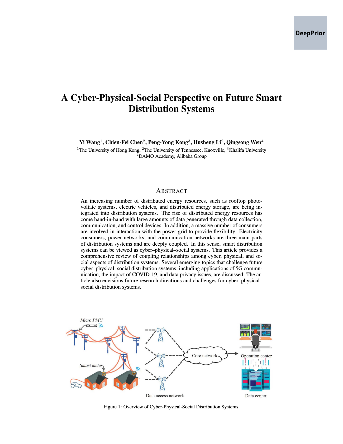 Cyber-physical-social distribution systems